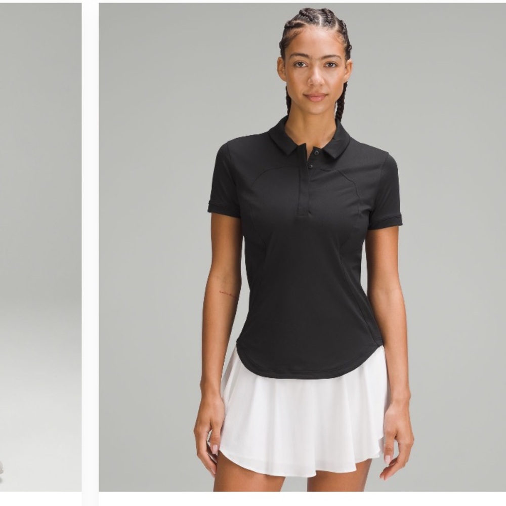 lululemon athletica Black Button Down Shirt